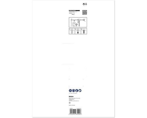 Bosch Expert Verpackungsaufdruck mit Anwendungsanleitung und Firmenlogo