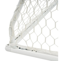 Fußballtor EXIT 120 x 180 x 120 cm Metall weiß schwarz