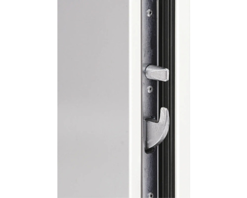 Detailansicht eines Türschlosses mit Verriegelung