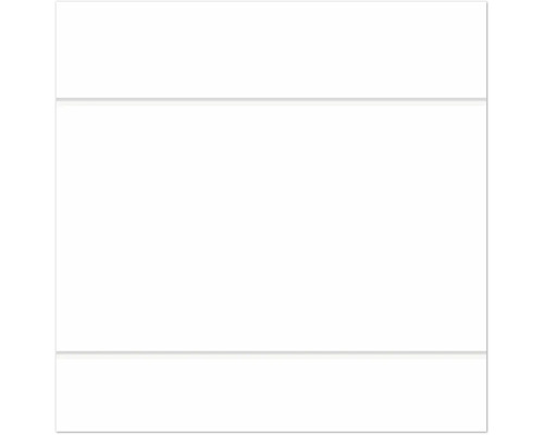 Weiße Tapete mit horizontalem Muster