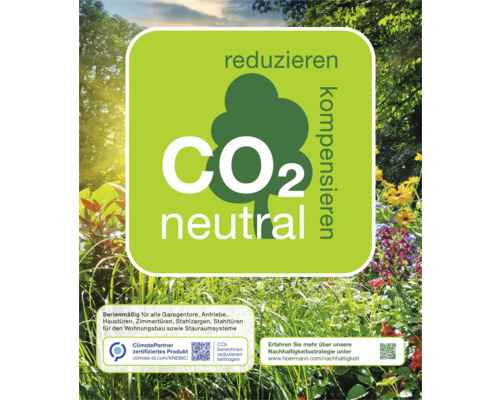 CO2 neutrales Produkt zur Reduzierung und Kompensation von Emissionen
