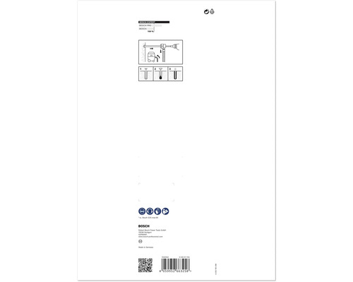 Bosch SDS max-8X Bohrerinformationen