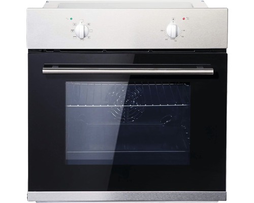 Einbaubackofen mit Glastür und Drehreglern