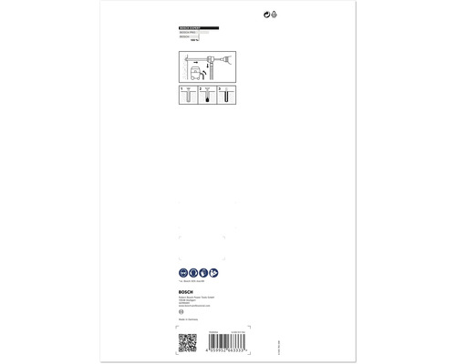 Bosch Expert Bohrer Installationshinweise