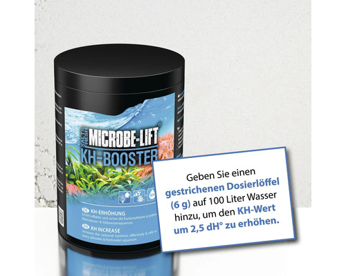 Microbe Lift KH Booster for increasing carbonate hardness in fresh and salt water aquariums