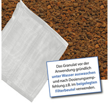 Granulat für Aquarienfilter mit Filterbeutel