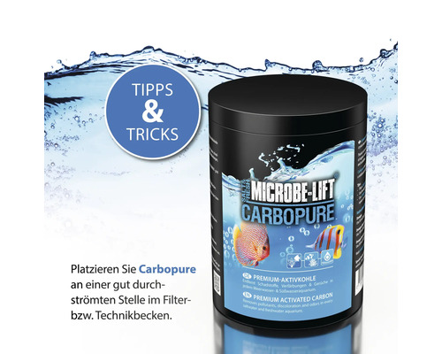 Microbe-Lift Carbopure Aktivkohle für Aquarien