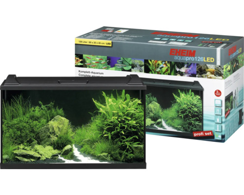 Eheim Aquapro 126 LED Aquarium Komplettset mit Zubehör