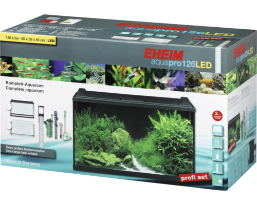 █▬█ ☀ ▀█▀ Eheim Aquarium LED fashion mit Zubehör Heizstab Filter