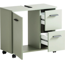 Waschbeckenunterschrank Möbelpartner Palermo BxHxT 65.1x60x32 cm pistazie