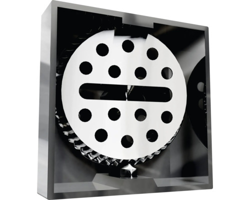 Grillzubehör-Komponente mit gelochter Scheibe