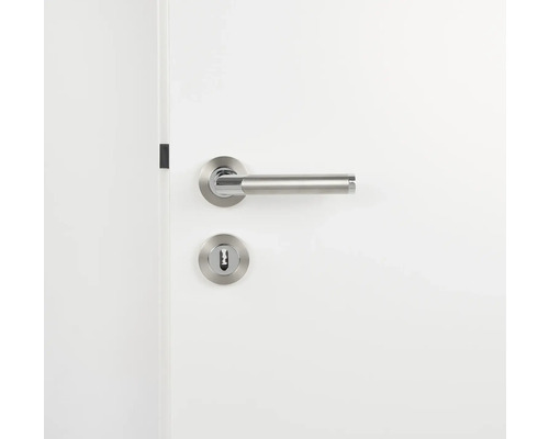 Rosettengarnitur BB Lilja Edelstahl Bicolor | HORNBACH