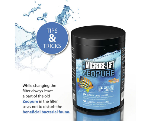 Microbe Lift Zeopure Filtermaterial für Meer- und Süßwasseraquarien