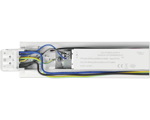 LED Netzteil mit Kabeln und Anschlüssen