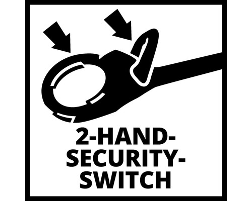 Symbol für Zweihand-Sicherheitsschalter