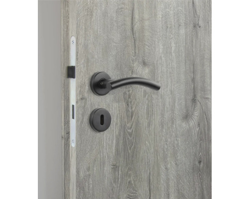 Tür mit Türbeschlag und Drückergarnitur