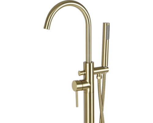 Freistehende Badewannenarmatur mit Handbrause