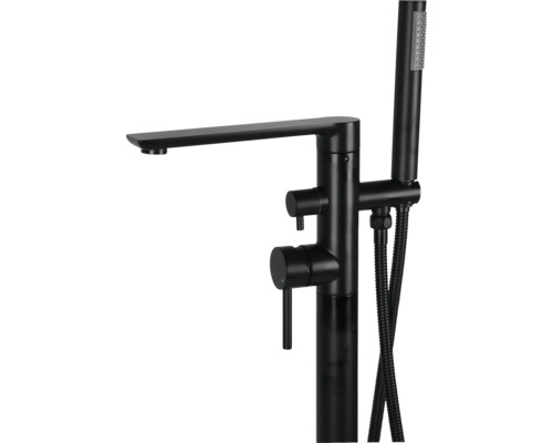Freistehende Badewannenarmatur mit Handbrause