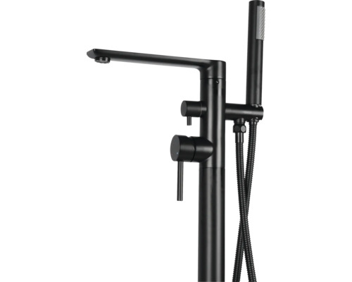 Freistehende Badewannenarmatur mit Handbrause