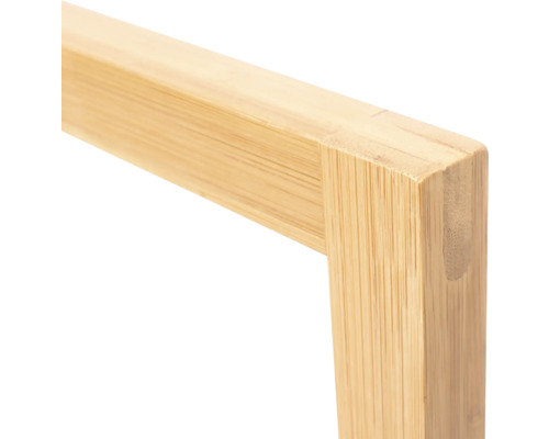 Detailansicht eines Rahmens aus Holz