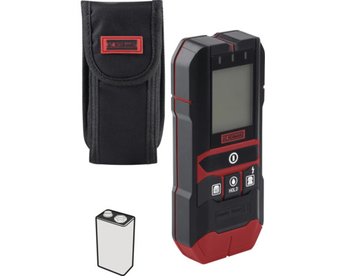 Feuchtigkeitsmesser mit Tasche und Batterie