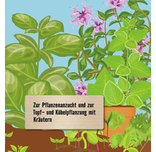 Kräuter- und Aussaaterde FloraSelf Floralie-Gärtnern mit Kids 5 L