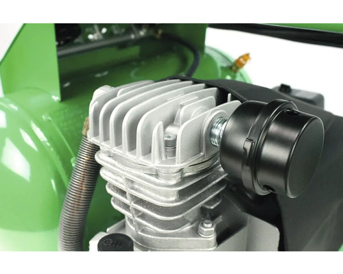 Detailaufnahme eines Luftkompressors