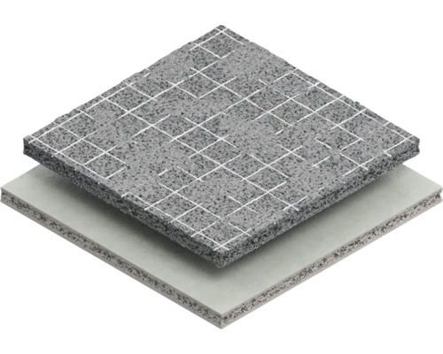 Dämmplatte mit Raster