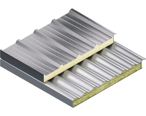 Profilbleche mit Isolierung