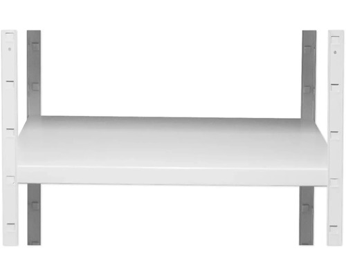 Metallregal mit einer Regalböden