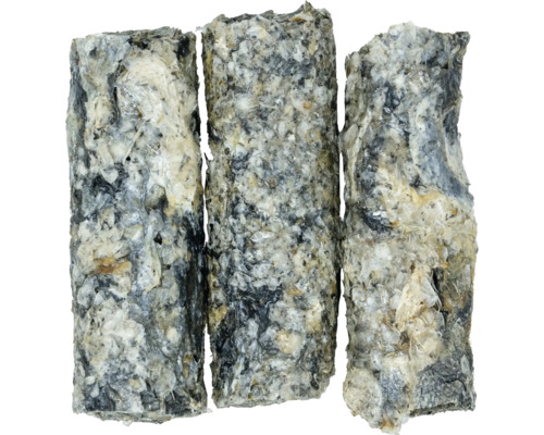 Drei Stücke Bindemittel auf dem Foto.