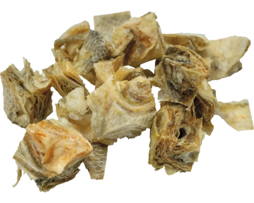 Stückige Hundesnacks aus Fischhaut
