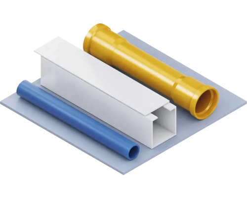 Kunststoffrohre in verschiedenen Ausführungen