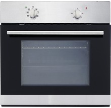 Einbaubackofen mit Drehwählern und Glasfront