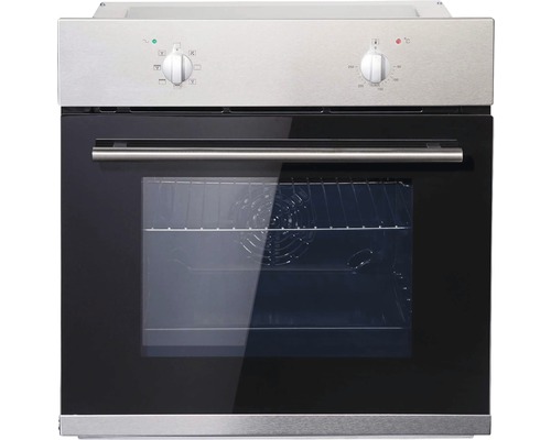 Einbaubackofen mit Glastür und Drehreglern