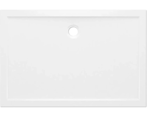 Roca Italia Duschwanne 80x80x4 Cm, Weiß – Quadratische Porzellan-Duschtasse Mit 8 Cm Höhe, Für Barrierearme Duschen | Modell A3740HM000