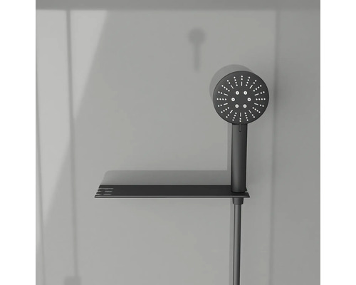 Brausegarnitur mit Ablage für Dusche