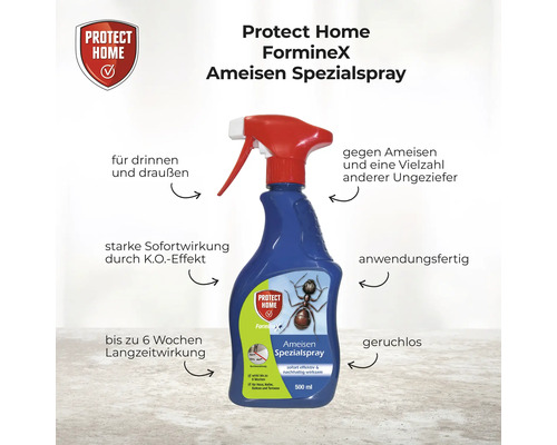 Protect Home Forminex Ameisen Spezialspray zur Schädlingsbekämpfung