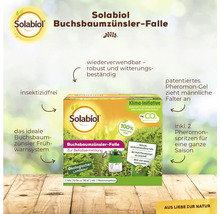 Solabiol Buchsbaumzünsler-Falle, wiederverwendbar und insektizidfrei, zur Befallsermittlung