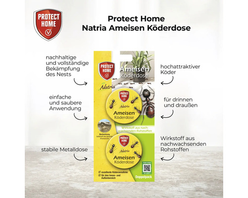 Protect Home Natria Ameisen Köderdose zur Ameisenbekämpfung