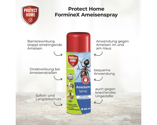 Protect Home Forminex Ameisenspray zur Anwendung im und am Haus