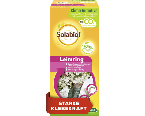 Solabiol Leimring Verpackung zum Schutz von Obst- und Ziergehölzen vor Raupen und Ameisen