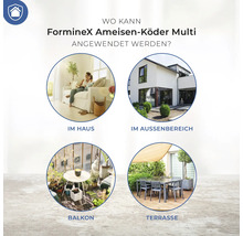 Ameisenmittel Protect Home FormineX Ameisen-Köder Multi 3 Stück, für bis zu 30 qm Raumabdeckung