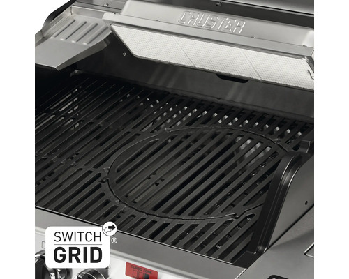 Grill mit Grillrost und Switch Grid System