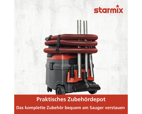 Starmix Staubsauger mit Zubehör und Schlauch