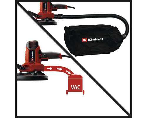 Einhell Trockenbauschleifer mit Staubabsaugung