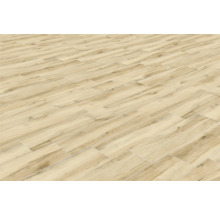 Verlegter Boden mit Holzoptik