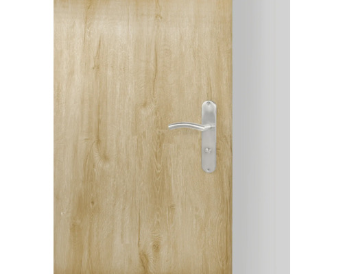 Holztür mit Griff
