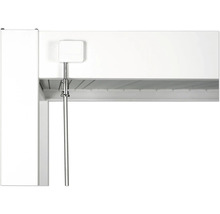 Detailansicht eines Rollos mit Bedienelementen