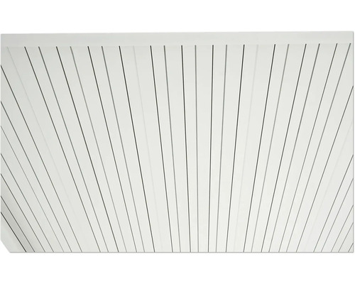 Decke mit Holzpaneelen